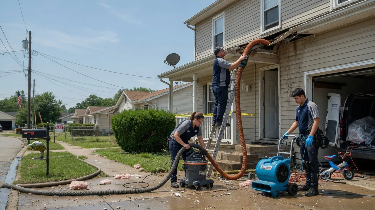 Water Damage Restoration in Slickville, PA near me